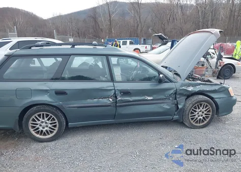 2001 Subaru Legacy L from USA, damaged, VIN 4S3BH635717302048